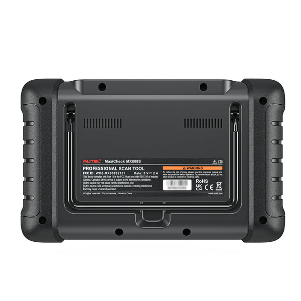 Autel MaxiCheck MX808S Diagnostic Bidirectional Scanner Back