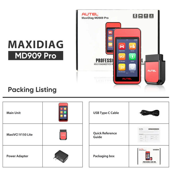 Autel MaxiDiag MD909 PRO