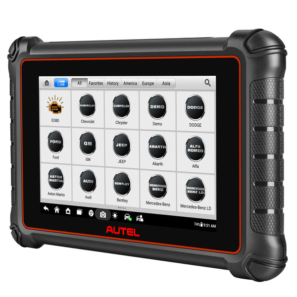 Autel MaxiPRO MP900 Diagnostic Scanner Vehicle List