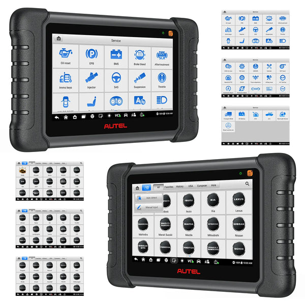 MX808S-TS is equipped with TPMS scanning module