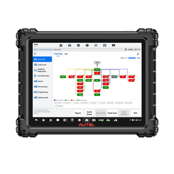 Autel Maxisys Ultra S2 Diagnostic Scanner with Topology map 3.0