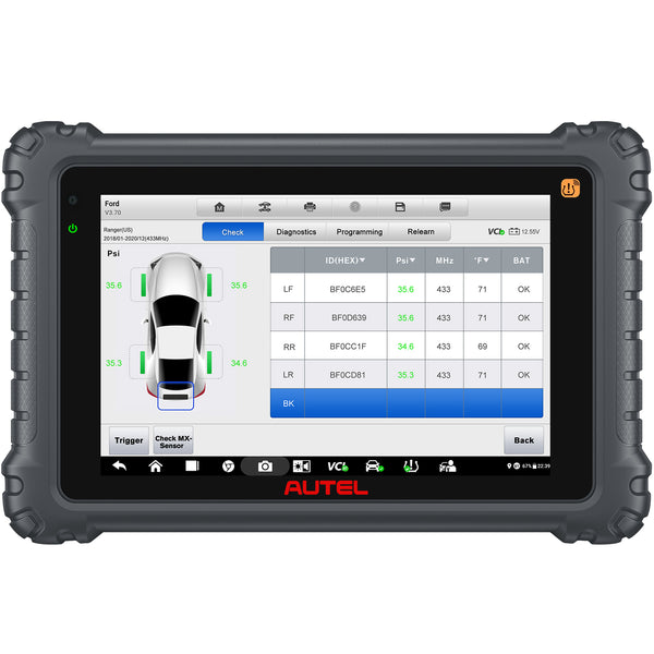 Autel MaxiCOM MK906S PRO2-TS Autel MK906 PRO2 TS Diagnostic & TPMS Tool, Upgraded of Autel MS906TS, Same as Autel MS906 PRO2 TS