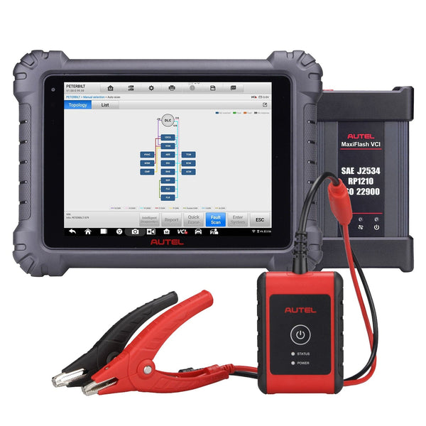autel maxisys ms909cv for medium, heavy duty trucks Topology Map 2.0