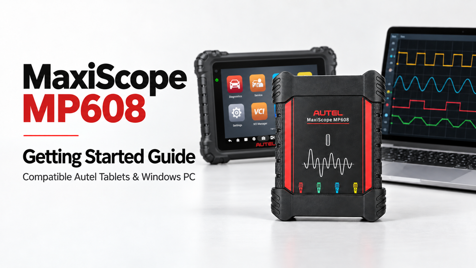 Autel MP608 Setup Guide: Compatible Tablets & Windows PC – Autel.com