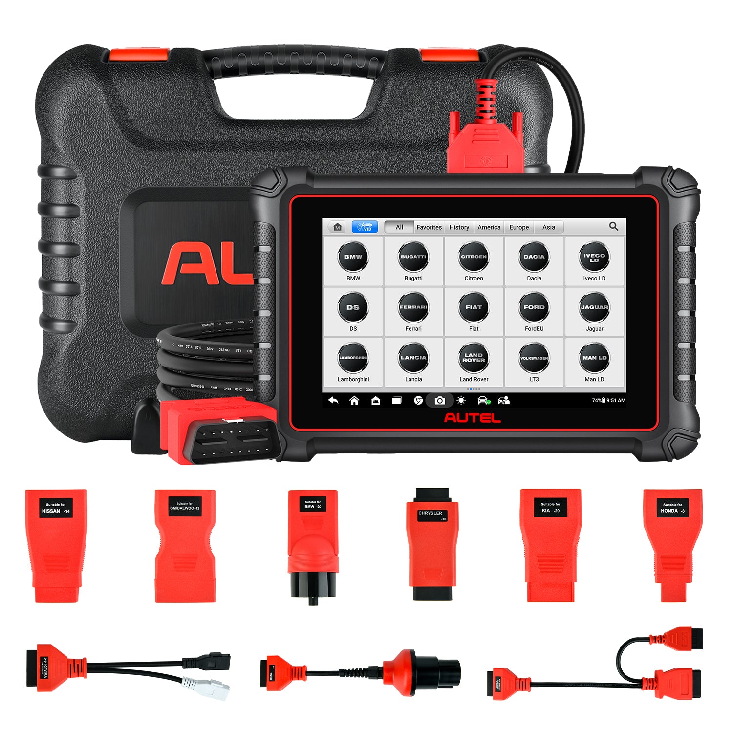 Buy: Autel MaxiPro MP900 Kit Diagnostic Scanner Newly Released 2024 ...
