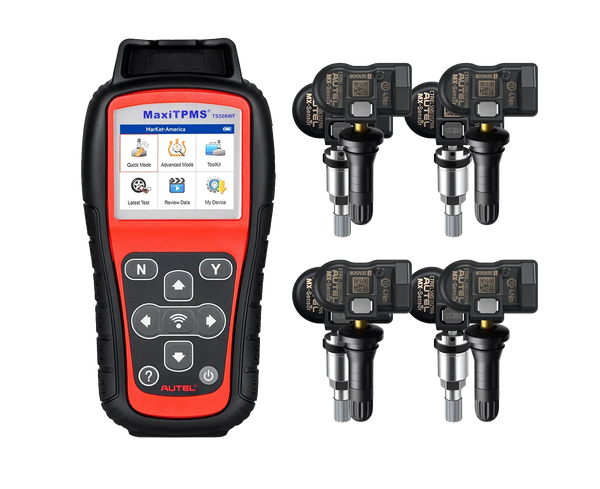 Autel TS508WF with 4PCS Metal Sensors and 4PCS Rubber Sensors