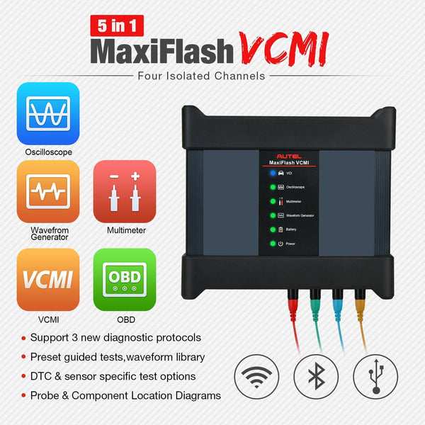 Autel Maxisys MS919 Tablet Scanner with VCMI Oscilloscope