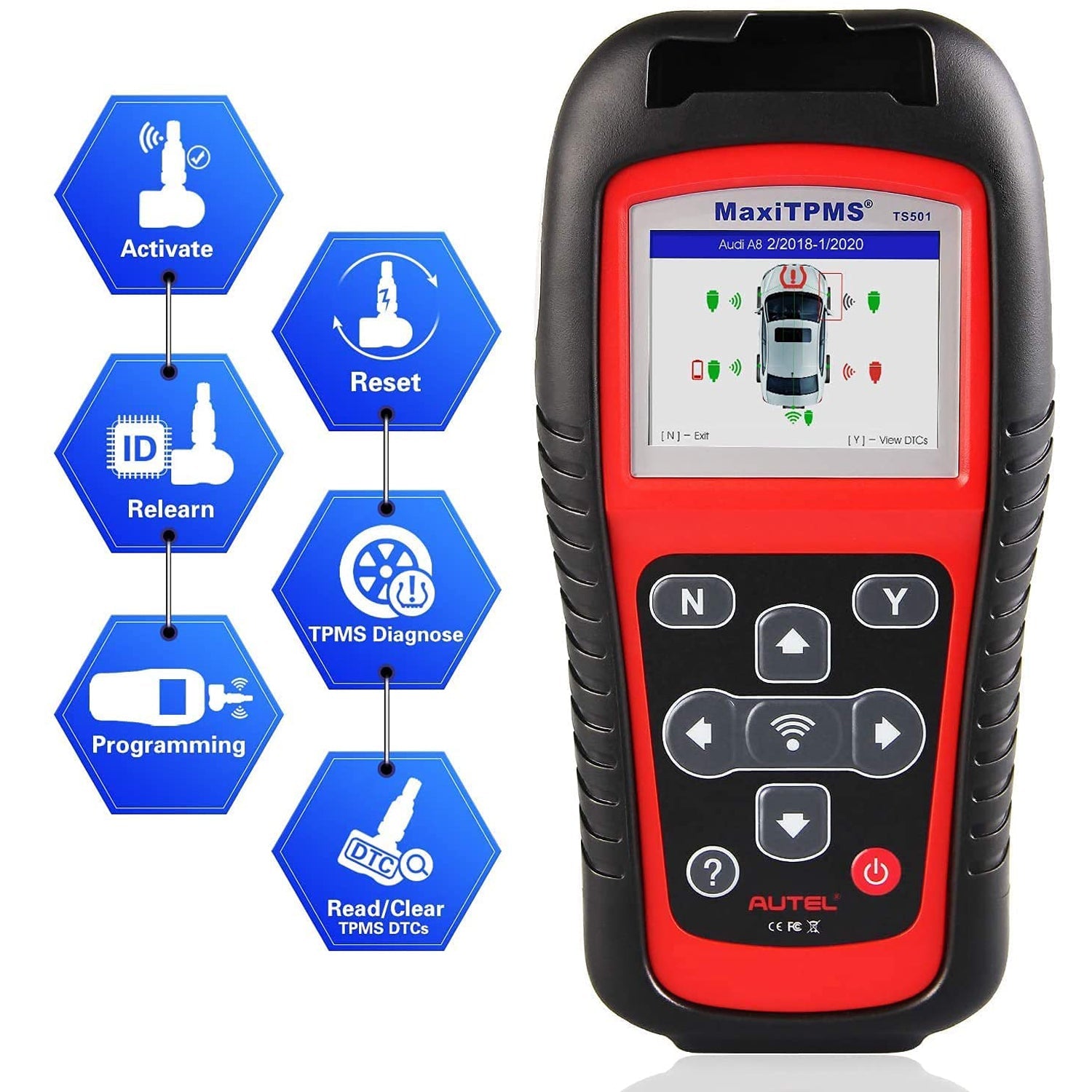 Buy: Autel MaxiTPMS TS501 TPMS Relearn Programmer Tool – Autel.com